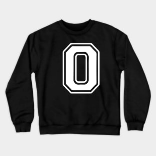 Letter O Crewneck Sweatshirt